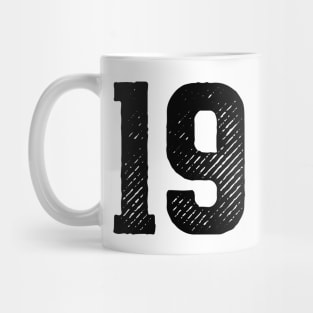 Rough Number 19 Mug